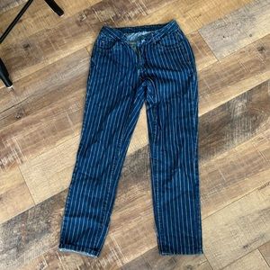 Striped jeans